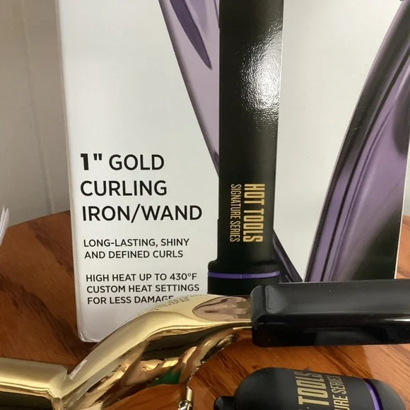 Hot Tools Pro Signature Gold 1" Curling Iron - Picture 4 of 9